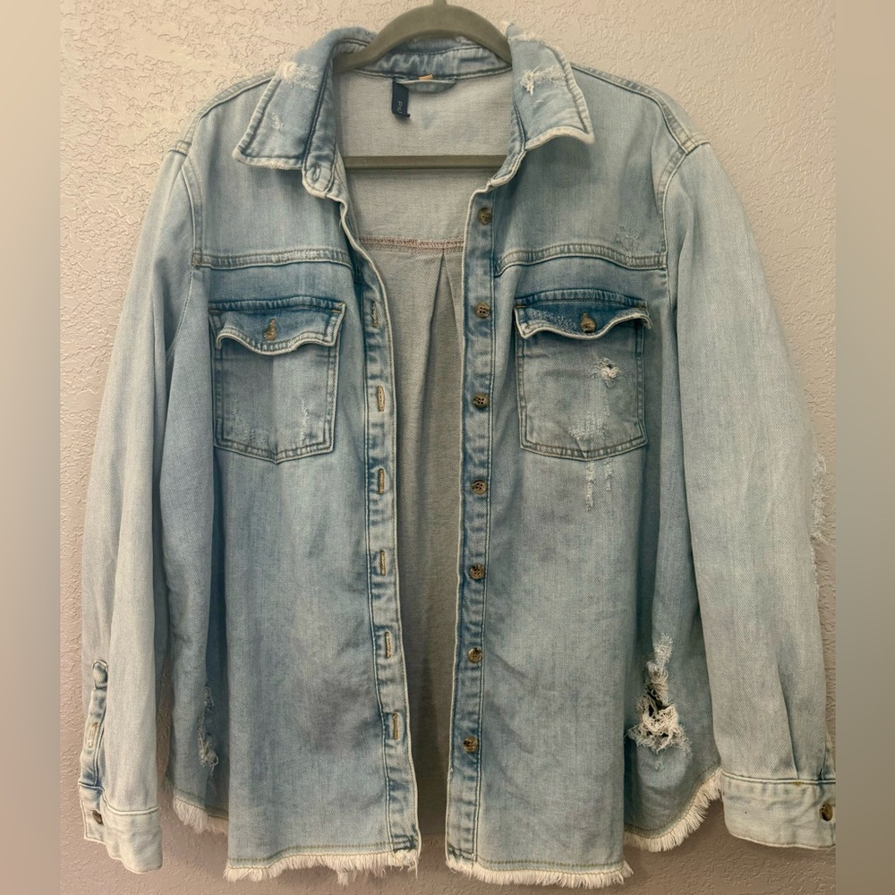 Anthropologie Denim Jacket
